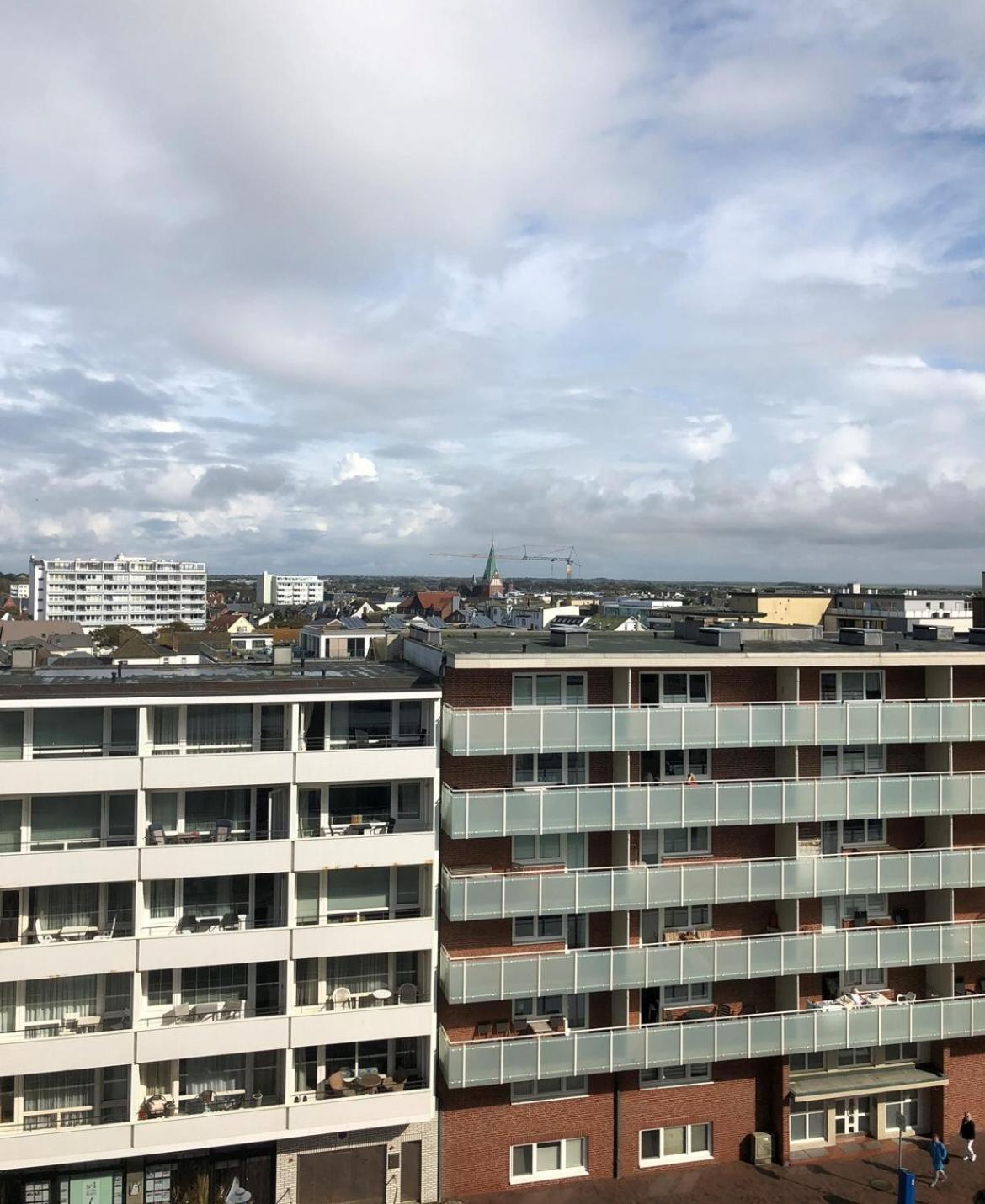 Strandnahe Ferienwohnung, Zentral Gelegen, Ost-Balkon, Andreas Dirks-Str. 2 Вестерланд Экстерьер фото