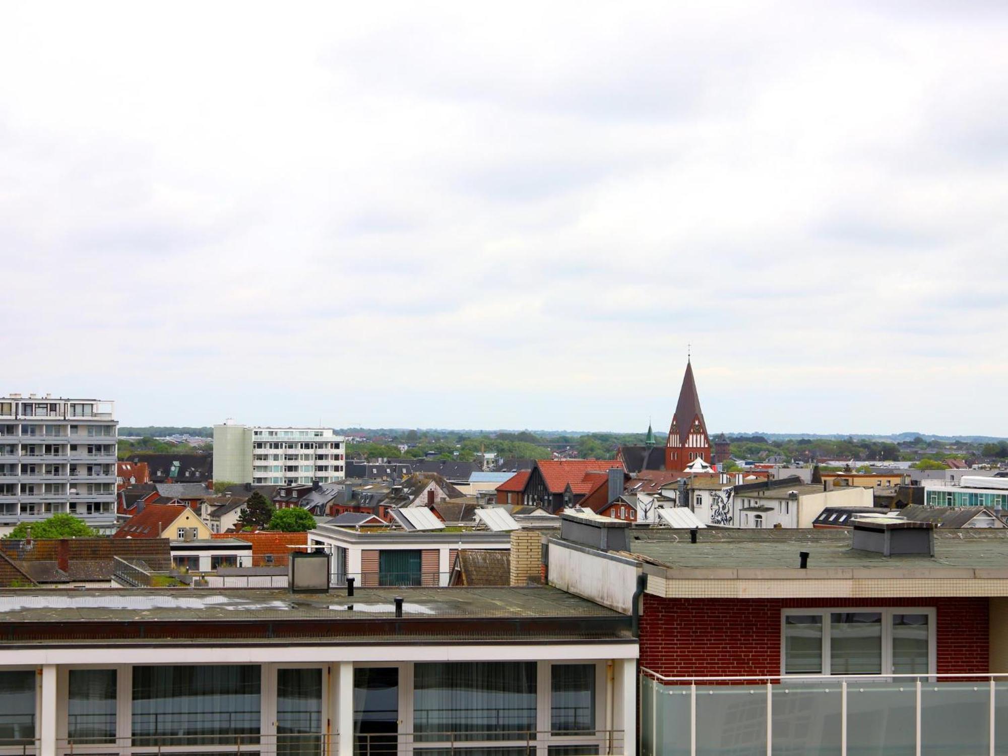 Strandnahe Ferienwohnung, Zentral Gelegen, Ost-Balkon, Andreas Dirks-Str. 2 Вестерланд Экстерьер фото