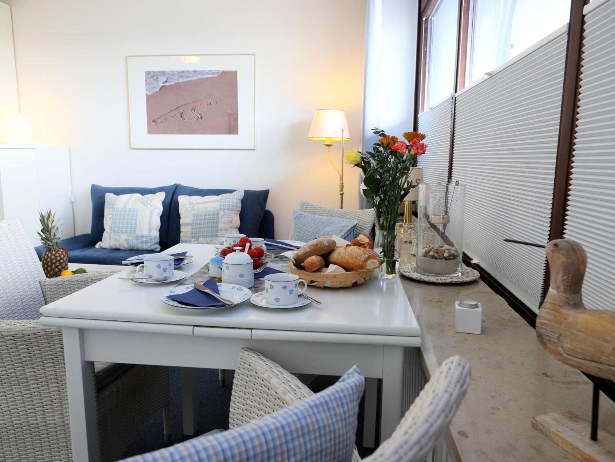 Strandnahe Ferienwohnung, Zentral Gelegen, Ost-Balkon, Andreas Dirks-Str. 2 Вестерланд Экстерьер фото
